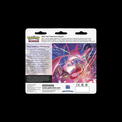 Pokemon TCG Fusion Strike 3 pack Blister